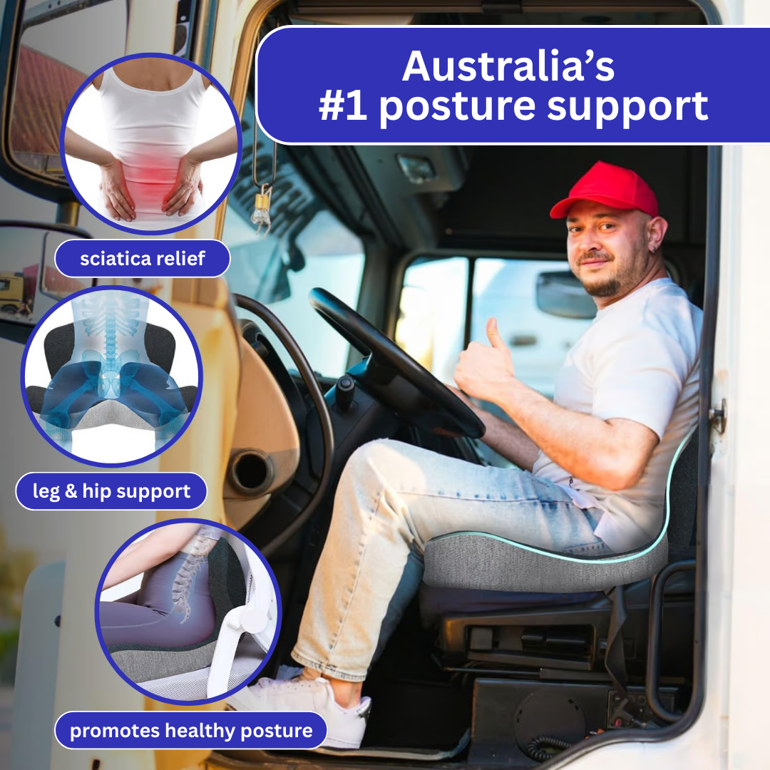 Vertabro™ Comfort + Seat Cushion
