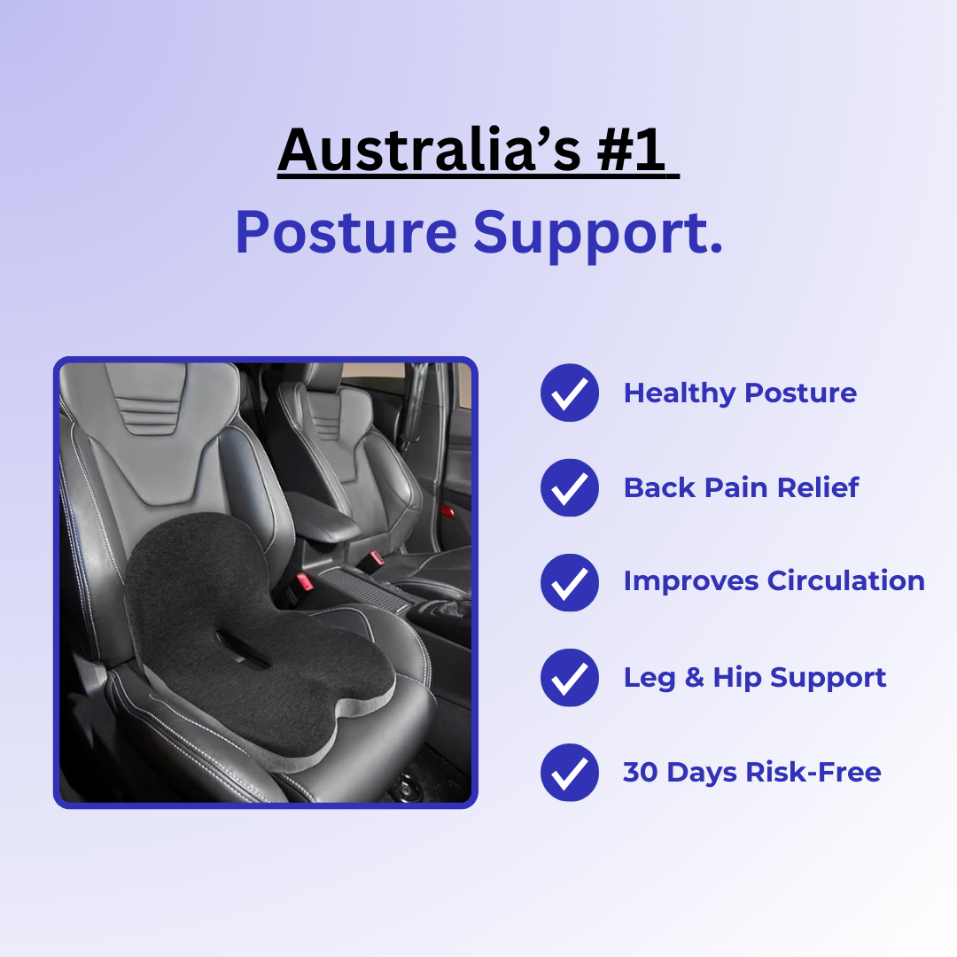 Vertabro™ Comfort + Seat Cushion
