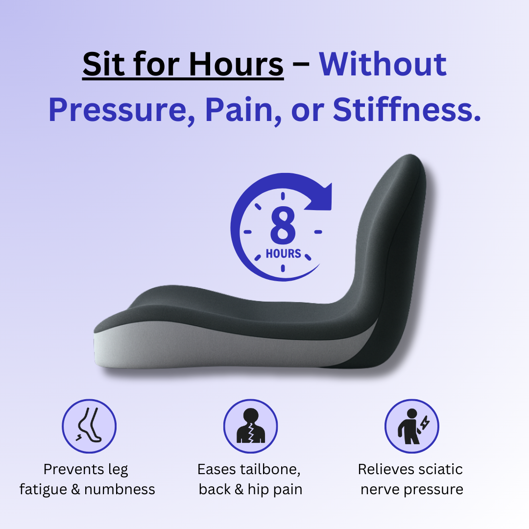 Vertabro™ Comfort + Seat Cushion